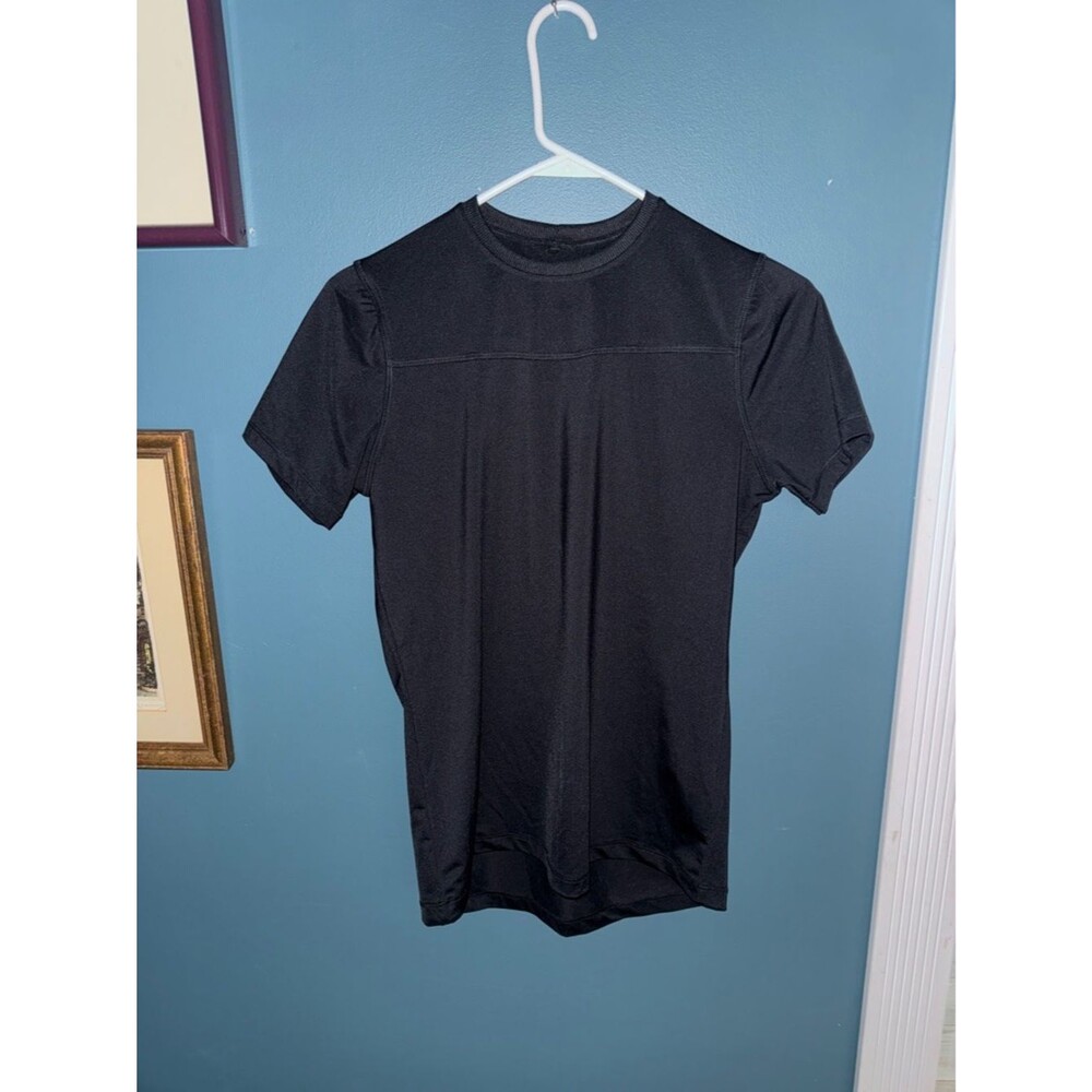 ASOS 4505 Black Short Sleeve Crew Neck Tee - Minimal Silhouette
